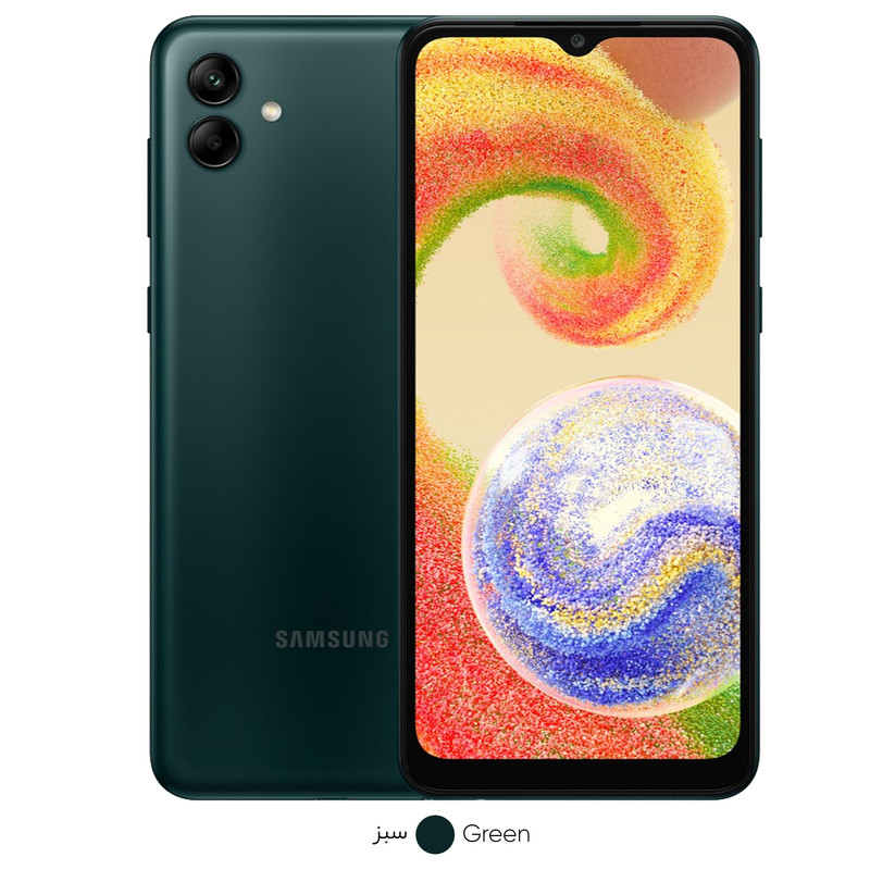 گوشی موبایل سامسونگ مدل Galaxy A04 دو سیم کارت ظرفیت 32 گیگابایت و رم 3 گیگابایت